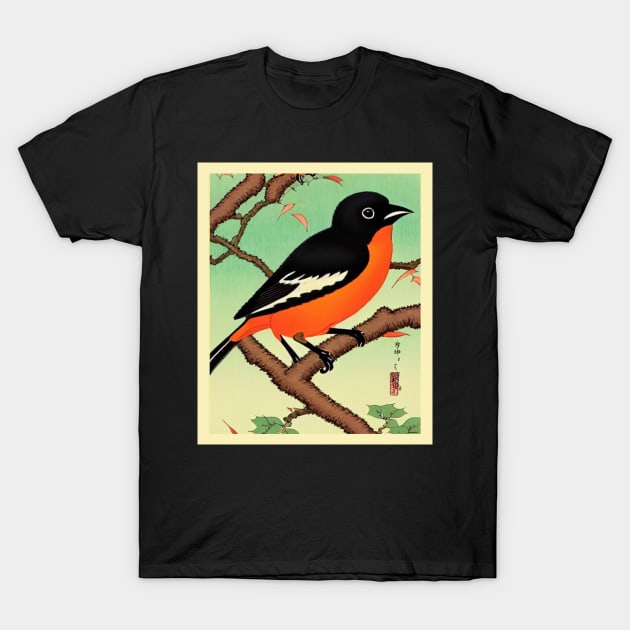 Baltimore Orioles The Oriole Bird Vintage Orchard Oriole Bird T-Shirt by DaysuCollege